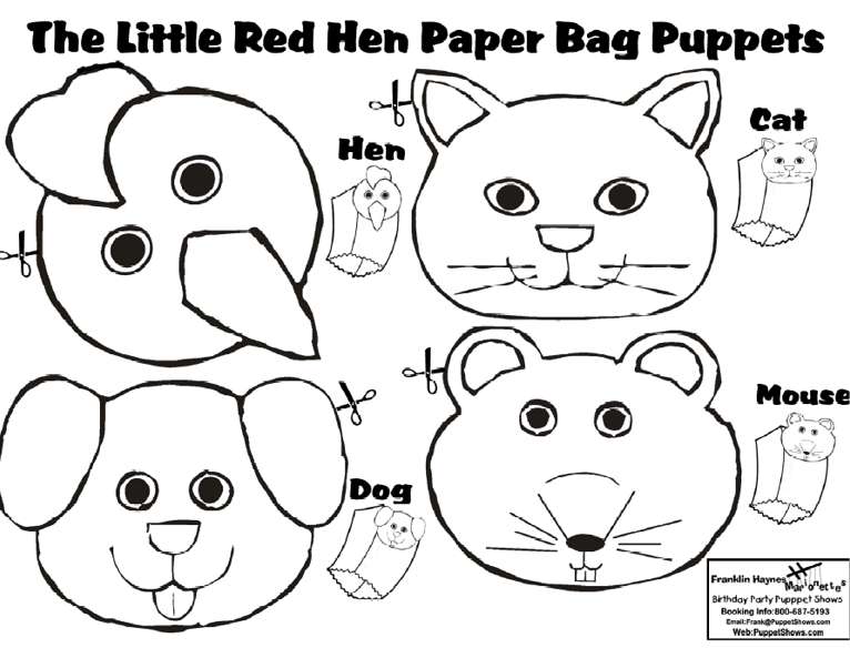 Free Little Red Hen Sequencing Printables Little red hen sequencing sheets (sb2037)
